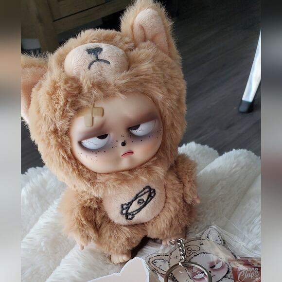 Sleepless Grumpipi Series Keychin Charms Bag Key Ring Keychin Charms Bag - Picture 13 of 14